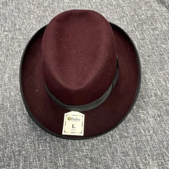 Bailey of Hollywood Wynn Litefelt Fedora size L - Picture 1 of 4